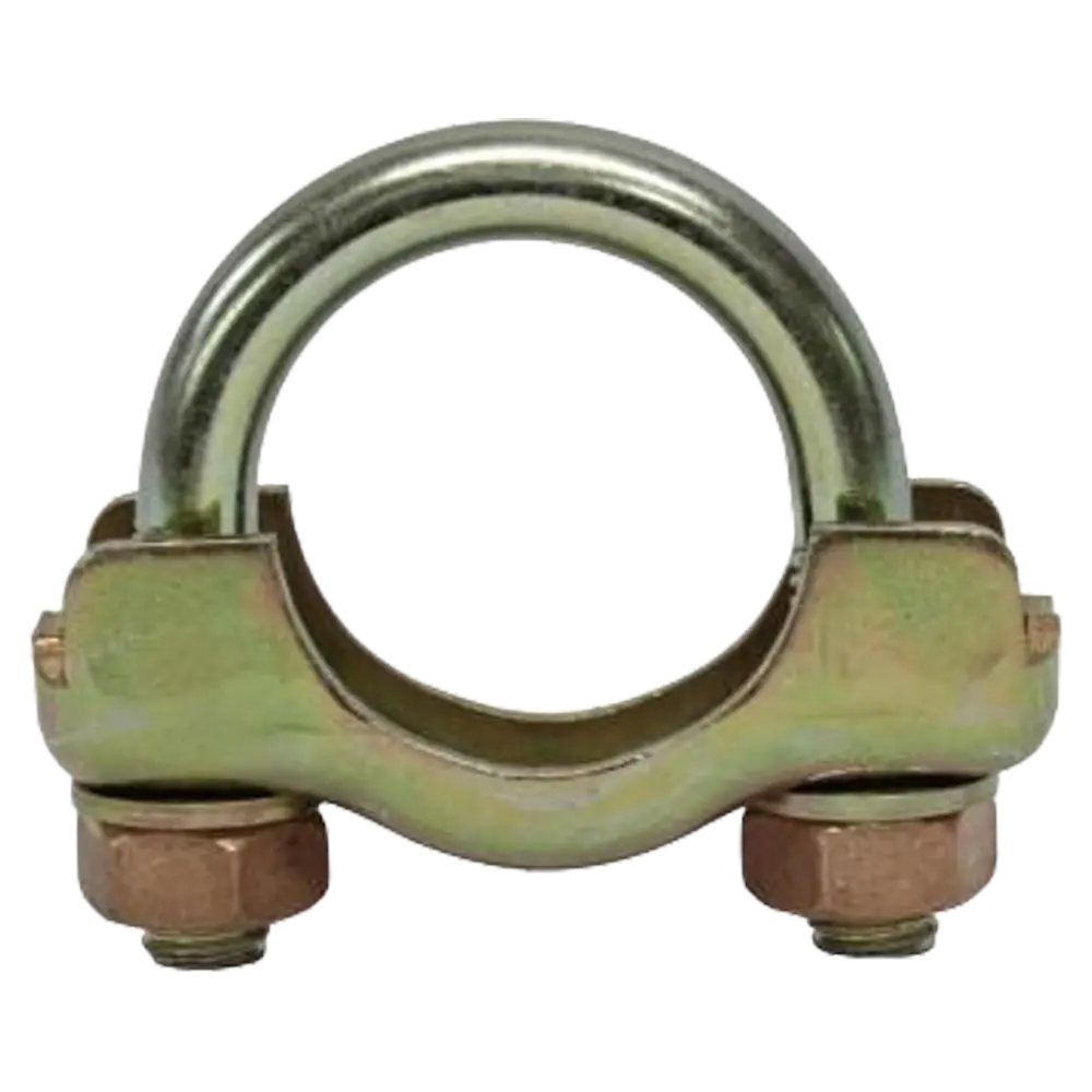 ford exhaust clamp silver zinc plated manufacturer in India automotive clamp