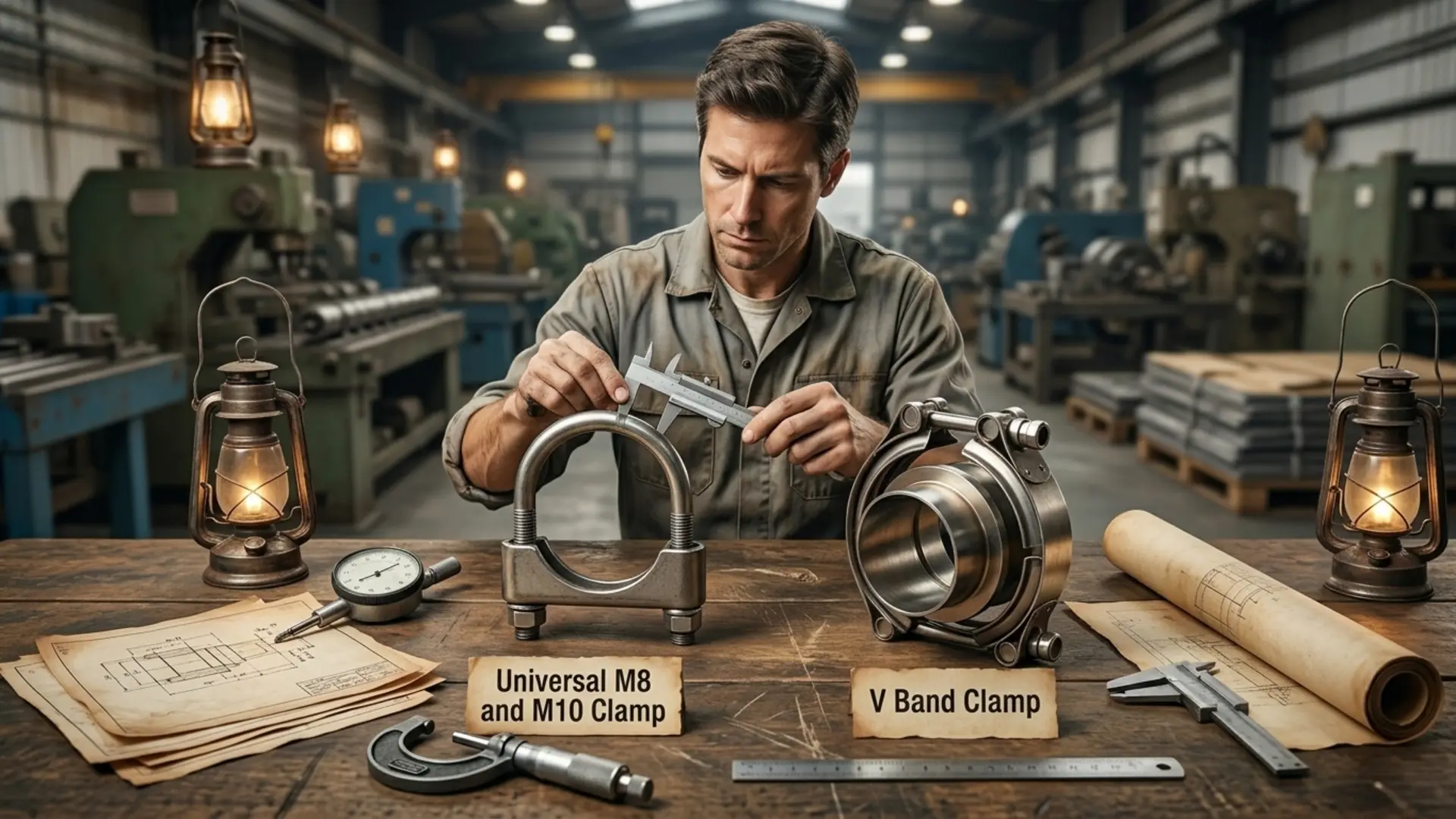 V Band Clamps vs Exhaust Clamps