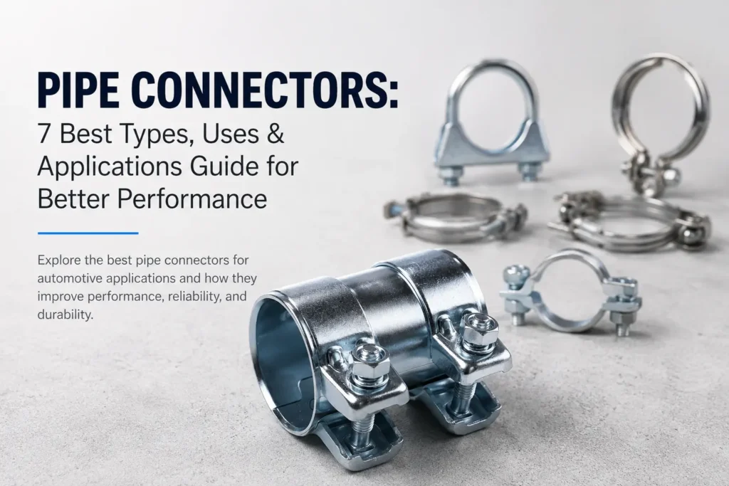 Pipe Connectors: 7 Best Types, Uses & Applications Guide for Better Performance in automotive systems